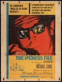 8z358 IPCRESS FILE 30x40 '65 Michael Caine in the most daring sexpionage story you will ever see!
