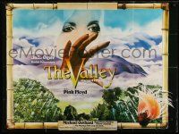 8z390 VALLEY OBSCURED BY CLOUDS 30x40 '72 Barbet Schroeder's La Vallee, music by Pink Floyd