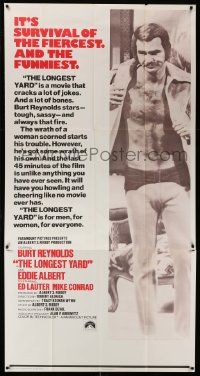8z028 LONGEST YARD int'l 3sh '74 Robert Aldrich prison football sports comedy, Burt Reynolds!