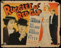 8z011 RUGGLES OF RED GAP style B 1/2sh '35 Charles Laughton, Boland, Charlie Ruggles, Zasu Pitts