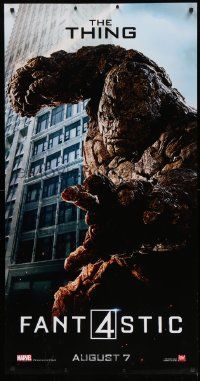 8z263 FANTASTIC FOUR 26x50 phone booth poster '15 Marvel, CGI Jamie Bell as The Thing!