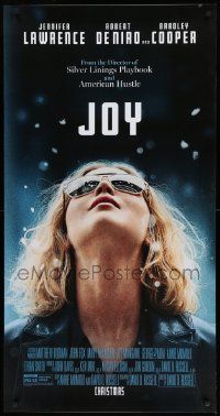 8z268 JOY 26x50 phone booth poster '15 Robert De Niro, Jennifer Lawrence in the title role!