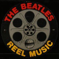 8z142 BEATLES 24x24 music poster '82 Reeel Music, cool art of film reel!