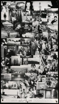 8z266 HOLLYWOOD ENDING 28x50 special '02 Woody Allen, final frames from 52 different movies