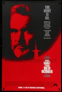 8z316 HUNT FOR RED OCTOBER int'l half subway '90 Russian military submarine captain Sean Connery!