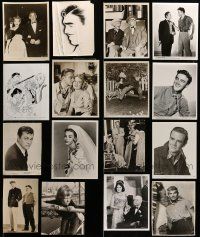 9a138 LOT OF 21 8X10 STILLS '30s-80s great close portraits, movie scenes + Hirschfeld art!