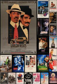 9a495 LOT OF 30 UNFOLDED MOSTLY SINGLE-SIDED MOSTLY 27X40 ONE-SHEETS '80s-00s cool movie images!