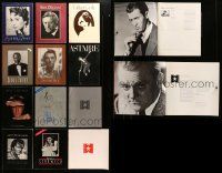 9a033 LOT OF 12 AFI TRIBUTE SOUVENIR PROGRAM BOOKS '70s-90s Liz, Cagney, Stanwyck, Astaire & more!