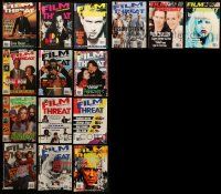 9a021 LOT OF 15 FILM THREAT MAGAZINES '92-97 filled with movie images & information!