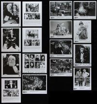 9a144 LOT OF 16 8X10 STILLS WITH SANTA CLAUS IMAGES '70s-90s great Christmas movie scenes!