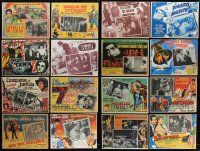 9a268 LOT OF 20 MEXICAN LOBBY CARDS '40s-70s great scenes from a variety of different movies!