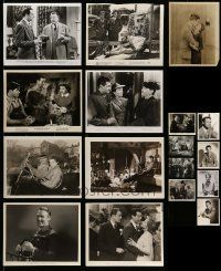 9a130 LOT OF 33 8X10 STILLS '30s-50s great scenes & portraits from a variety of different movies!