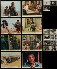 9a129 LOT OF 35 COLOR AND BLACK & WHITE 8X10 STILLS '60s-70s scenes from a variety of movies!
