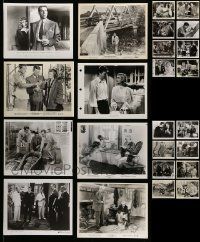 9a128 LOT OF 36 RE-RELEASE 8X10 STILLS FROM CLASSIC MOVIES R50s-R70s Charlie Chan & much more!