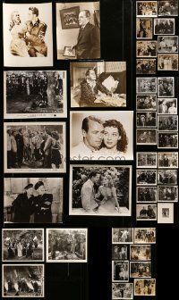 9a120 LOT OF 51 1930S-1940S 8X10 STILLS '30s-40s scenes & portraits from a variety of movies!