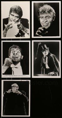 9a438 LOT OF 5 DR. JEKYLL & MR. HYDE REPRO 8X10 STILLS '70s Fredric March in monster makeup!
