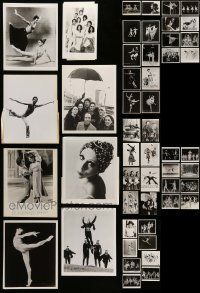 9a113 LOT OF 66 DANCE AND BALLET 8X10 STILLS '70s-80s great images of celebrity dancers!