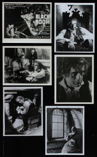 9a428 LOT OF 6 BLACK ROOM REPRO 8X10 STILLS '70s all with great scenes showing Boris Karloff!
