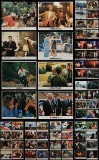 9a111 LOT OF 75 COLOR 8X10 STILLS & MINI LOBBY CARDS '70s-80s scenes from a variety of movies!