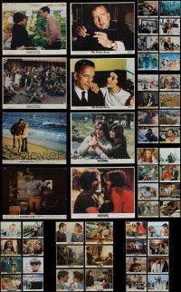 9a109 LOT OF 86 COLOR 8X10 STILLS & MINI LOBBY CARDS '70s great scenes & portraits from many movies!
