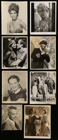 9a152 LOT OF 8 8X10 STILLS '40s-70s great scenes & portraits from a variety of different movies!