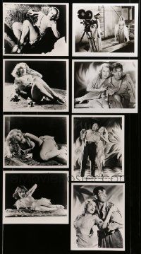 9a403 LOT OF 8 KING KONG REPRO 8X10 STILLS '70s all showing great images of sexy Fay Wray!