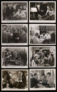 9a396 LOT OF 9 HUMPHREY BOGART REPRO 8X10 STILLS '80s Casablanca, Maltese Falcon & more!