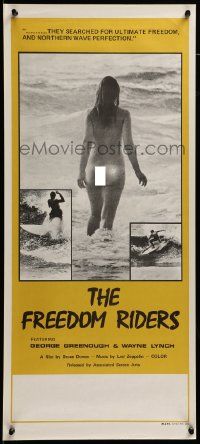 9b017 FREEDOM RIDERS Aust daybill '72 super sexy completely naked Aussie surfer girl!