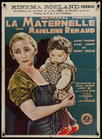 9b020 CHILDREN OF MONTMARTRE pre-war Belgian '35 La Maternelle, Jean Benoit-Levy, Marie Epstein!