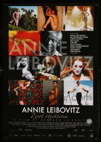 9b236 ANNIE LEIBOVITZ: LIFE THROUGH A LENS Czech 23x33 '08 Lennon & Ono, Clinton, Mandela, more!