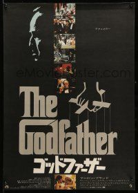 9b873 GODFATHER Japanese '72 Coppola classic, Marlon Brando, classic art by S. Neil Fujita!