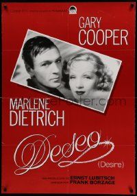 9b515 DESIRE Spanish R90s different sexy jewel thief Marlene Dietrich & Gary Cooper!