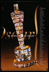 9c021 80 YEARS OF OSCAR 1sh '08 cool list of previous Academy Award winners!
