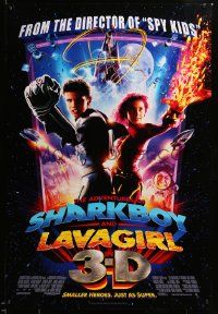 9c027 ADVENTURES OF SHARKBOY & LAVAGIRL DS 1sh '05 Taylor Lautner, David Arquette!