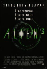 9c032 ALIEN 3 1sh '92 this time it's hiding in the most terrifying place of all!