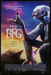 9c102 BFG advance DS 1sh '16 Big Friendly Giant, Disney, Spielberg, more giant than you can imagine