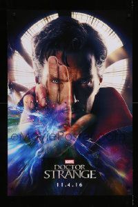9c232 DOCTOR STRANGE teaser DS 1sh '16 sci-fi image of Benedict Cumberbatch in the title role!