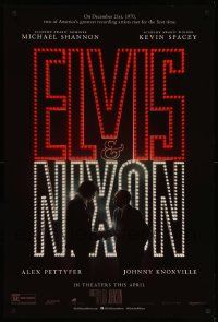 9c254 ELVIS & NIXON teaser DS 1sh '16 Michael Shannon and Kevin Spacey in the title roles!