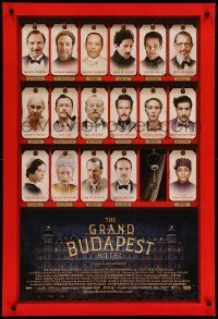 9c341 GRAND BUDAPEST HOTEL style B int'l advance DS 1sh '14 Ralph Fiennes, F. Murray Abraham, Brody