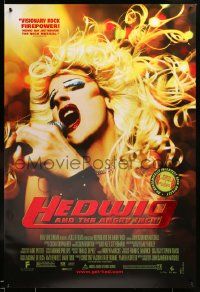 9c365 HEDWIG & THE ANGRY INCH foil DS 1sh '01 transsexual punk rocker James Cameron Mitchell