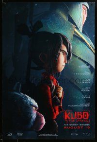 9c483 KUBO & THE TWO STRINGS int'l advance DS 1sh '16 Mara, Theron, McConaughey, Fiennes, Takei