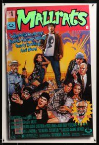 9c539 MALLRATS 1sh '95 Kevin Smith, Snootchie Bootchies, Stan Lee, comic artwork by Drew Struzan!