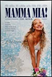 9c542 MAMMA MIA! DS 1sh '08 Meryl Streep, Pierce Brosnan, sexy Amanda Seyfried!