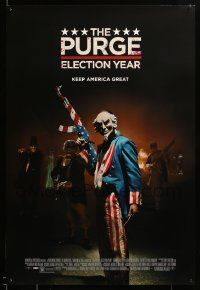 9c693 PURGE ELECTION YEAR DS 1sh '16 Frank Grillo, Elizabeth Mitchell, Keep America Great!