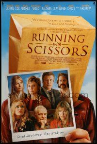 9c756 RUNNING WITH SCISSORS int'l DS 1sh '06 Ryan Murphy, Annette Bening, Brian Cox, Joseph Fiennes