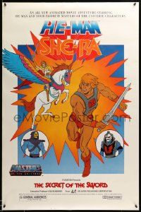 9c775 SECRET OF THE SWORD 1sh '85 Masters of the Universe, He-Man, She-Ra, Skeletor!