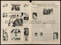 9d994 WORLD ACCUSES pressbook '34 Broadway actress Vivian Tobin & young Dickie Moore!
