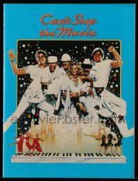 9d323 CAN'T STOP THE MUSIC souvenir program book '80 great images of The Village People!