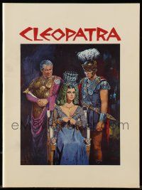 9d329 CLEOPATRA souvenir program book '64 Elizabeth Taylor, Richard Burton, Rex Harrison!