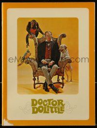 9d340 DOCTOR DOLITTLE souvenir program book '67 Rex Harrison speaks with animals, Richard Fleischer